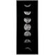 Moon Phases Charcoal Luxe Art